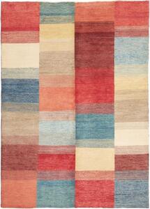 Tappeto Mosaic Patchwork Rosso Beige 145x202 Cm