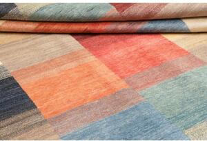 Tappeto Mosaic Geometrico Multicolore Rosso 200x292 Cm