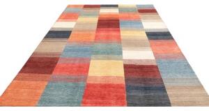 Tappeto Mosaic Geometrico Multicolore Rosso 200x292 Cm
