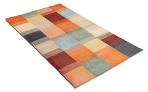 Tappeto Mosaic Geometrico Arancione Beige 87x149 Cm
