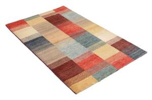 Tappeto Mosaic Geometrico Multicolore Beige 91x147 Cm