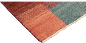 Tappeto Mosaic Patchwork Rosso Blu 88x143 Cm