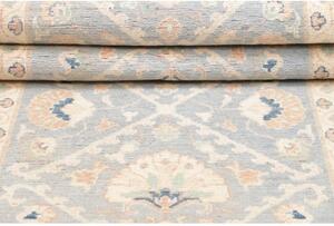 Tappeto Zigler Stilizzato Azzurro Beige Corsia 81x298 Cm