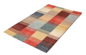 Tappeto Mosaic Geometrico Multicolore Beige 91x147 Cm