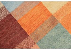 Tappeto Mosaic Geometrico Arancione Beige 87x149 Cm