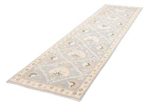 Tappeto Zigler Stilizzato Azzurro Beige Corsia 81x298 Cm