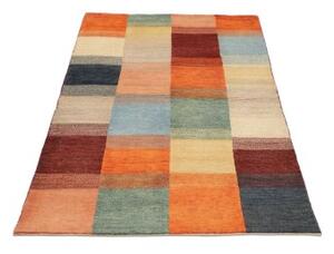 Tappeto Mosaic Geometrico Arancione Beige 87x149 Cm