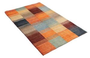 Tappeto Mosaic Geometrico Arancione Beige 94x149 Cm