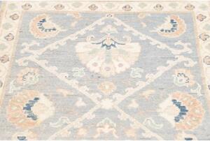 Tappeto Zigler Stilizzato Azzurro Beige Corsia 81x298 Cm