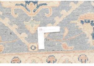 Tappeto Zigler Stilizzato Azzurro Beige Corsia 81x298 Cm