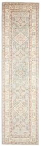 Tappeto Kazak Stilizzato Azzurro Avorio Corsia 93x373 Cm