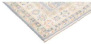 Tappeto Kazak Stilizzato Azzurro Beige Corsia 83x298 Cm
