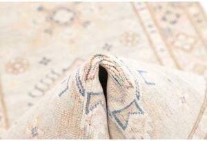 Tappeto Kazak Stilizzato Azzurro Beige Corsia 86x281 Cm