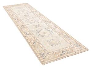 Tappeto Kazak Stilizzato Azzurro Beige Corsia 86x281 Cm