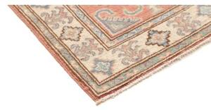 Tappeto Kazak Stilizzato Salmone Azzurro Corsia 82x290 Cm