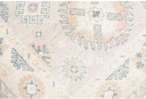 Tappeto Kazak Stilizzato Beige Azzurro 79x191 Cm