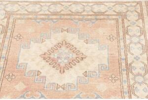 Tappeto Kazak Stilizzato Rosa Antico Beige Corsia 79x604 Cm