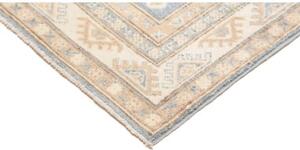 Tappeto Kazak Stilizzato Celeste Beige Corsia 82x583 Cm