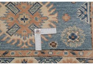 Tappeto Kazak Stilizzato Azzurro Beige 84x185 Cm