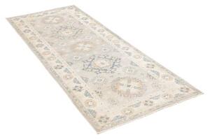 Tappeto Kazak Stilizzato Beige Azzurro 79x191 Cm