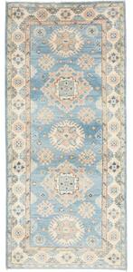 Tappeto Kazak Stilizzato Azzurro Beige 84x185 Cm