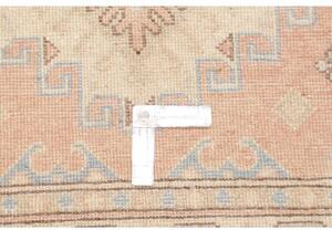 Tappeto Kazak Stilizzato Rosa Antico Beige Corsia 79x604 Cm