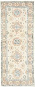 Tappeto Kazak Stilizzato Avorio Azzurro 82x196 Cm