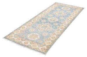 Tappeto Kazak Stilizzato Celeste Avorio 79x191 Cm