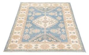 Tappeto Kazak Stilizzato Azzurro Avorio 101x145 Cm