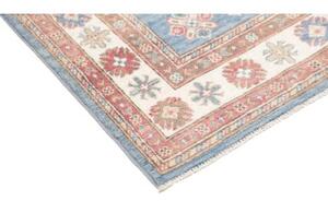 Tappeto Kazak Stilizzato Azzurro Beige 99x152 Cm