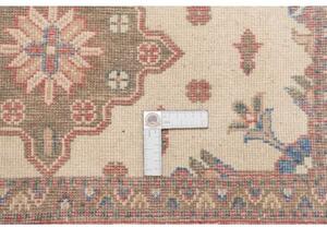 Tappeto Kazak Stilizzato Avorio Tortora 102x145 Cm