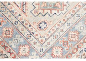 Tappeto Kazak Geometrico Azzurro Beige 103x155 Cm