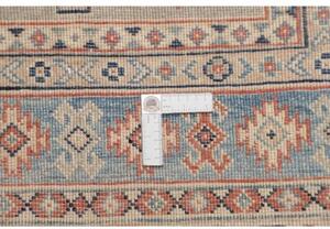 Tappeto Kazak Geometrico Azzurro Beige 103x155 Cm