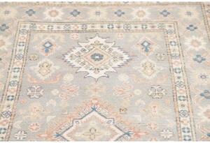 Tappeto Kazak Geometrico Azzurro Beige 99x155 Cm
