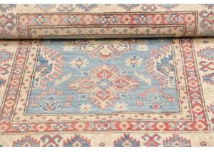 Tappeto Kazak Stilizzato Azzurro Beige 101x149 Cm