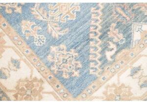 Tappeto Kazak Stilizzato Azzurro Avorio 101x145 Cm