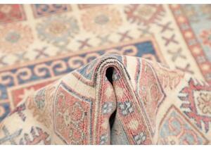 Tappeto Kazak Geometrico Avorio Blu 105x151 Cm