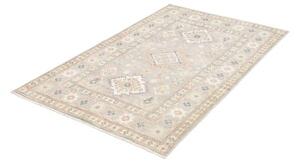 Tappeto Kazak Geometrico Azzurro Beige 99x155 Cm