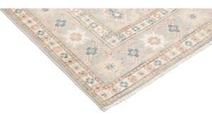 Tappeto Kazak Geometrico Azzurro Beige 99x155 Cm