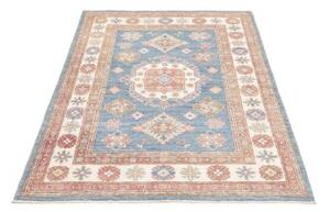 Tappeto Kazak Stilizzato Azzurro Beige 99x152 Cm