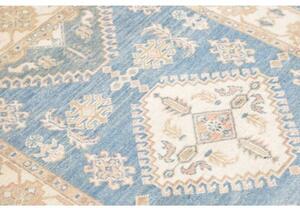 Tappeto Kazak Stilizzato Azzurro Avorio 101x145 Cm
