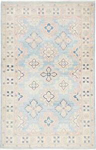 Tappeto Kazak Stilizzato Azzurro Beige 97x148 Cm