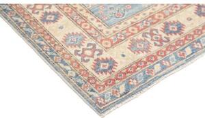 Tappeto Kazak Stilizzato Azzurro Beige 101x149 Cm