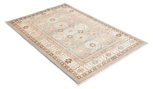 Tappeto Kazak Geometrico Azzurro Beige 101x149 Cm
