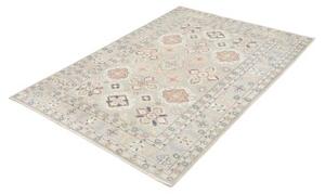 Tappeto Kazak Stilizzato Azzurro Rosa Antico 121x170 Cm