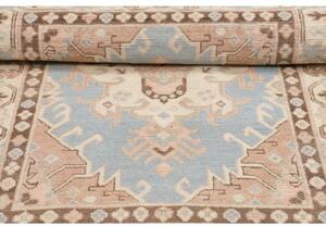 Tappeto Kazak Stilizzato Azzurro Beige 103x157 Cm