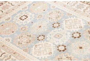 Tappeto Kazak Stilizzato Azzurro Beige 105x143 Cm
