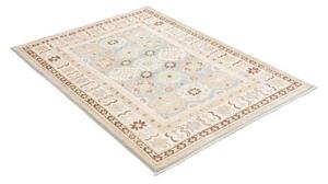 Tappeto Kazak Stilizzato Azzurro Beige 105x143 Cm