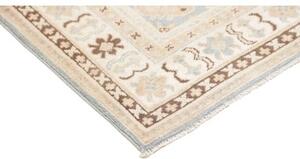 Tappeto Kazak Stilizzato Azzurro Beige 105x143 Cm