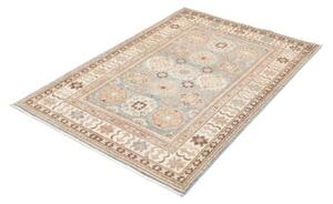 Tappeto Kazak Geometrico Azzurro Beige 101x149 Cm